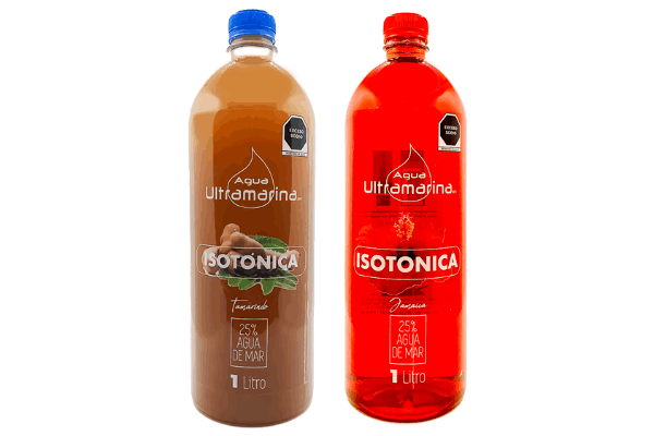 Agua de mar isotónica, Agua de mar, agua purificada, agua alcalina, agua ultramarina